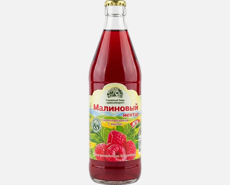 Малиновый нектар Кавказпродукт 0,5л ст/б